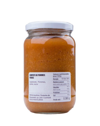 Compote pommes-poires