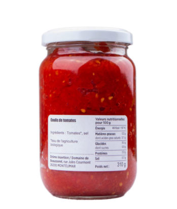 Coulis de tomate BIO