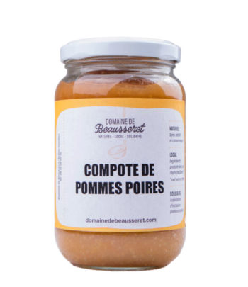 Compote pommes-poires