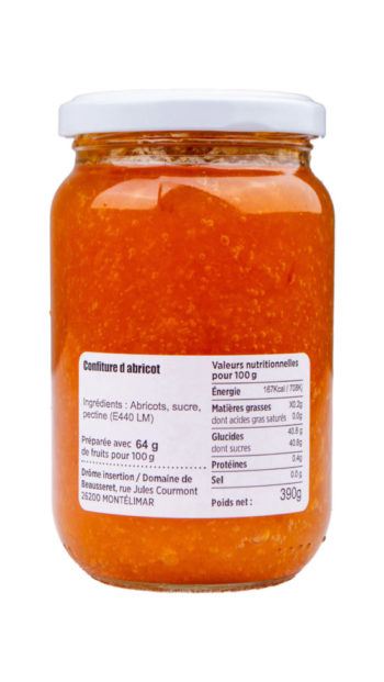 Confiture extra d'abricots