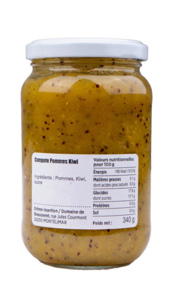 Compote pommes-kiwis