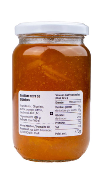 Confiture extra de gigérines