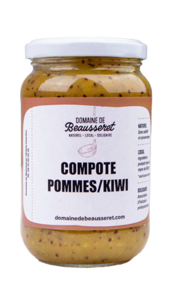 Compote pommes-kiwis